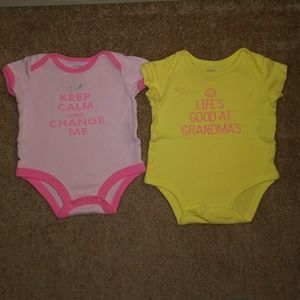 Carter's bodysuits